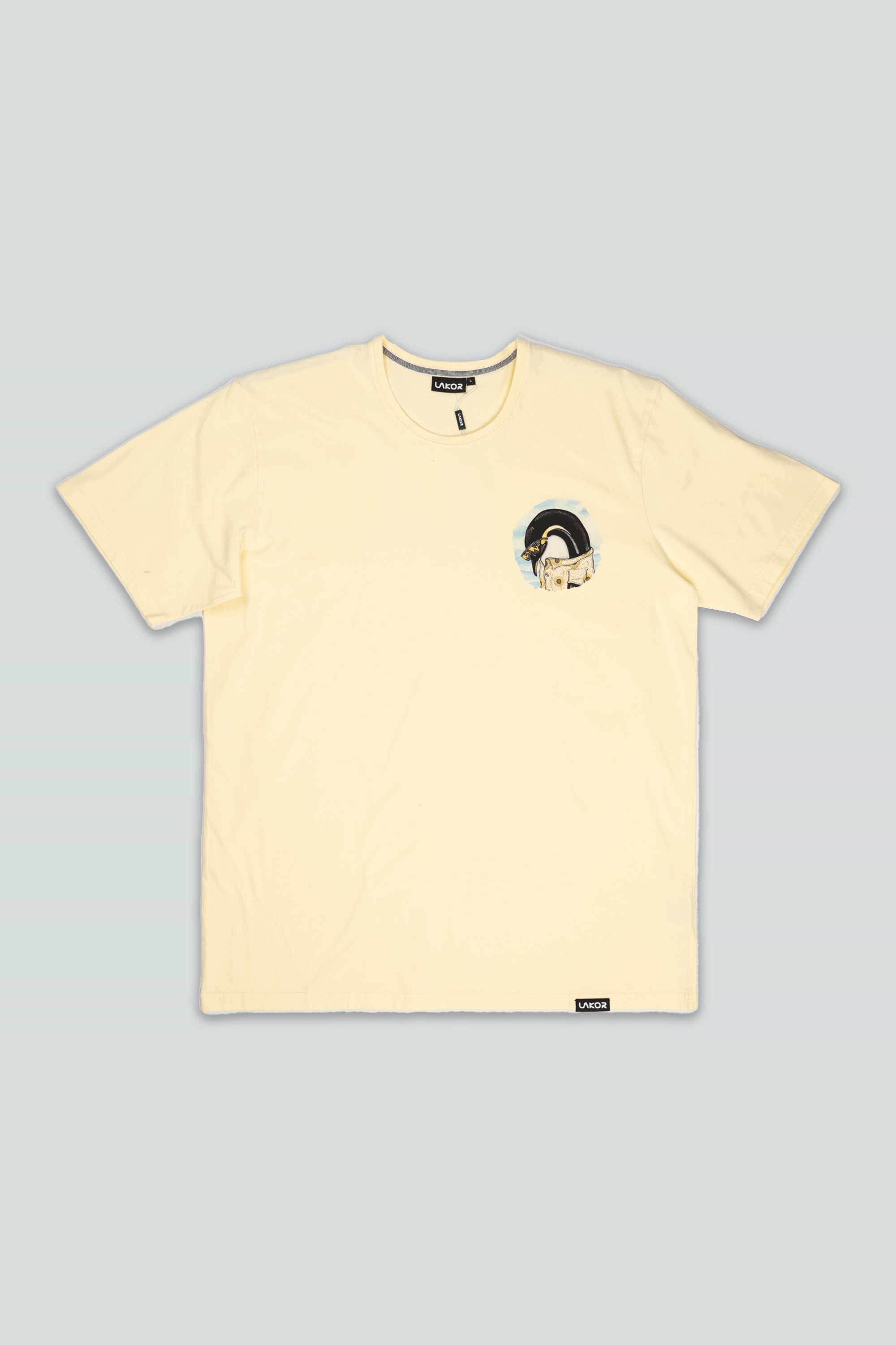 Pool Party Penguin T-shirt (Anise flower)