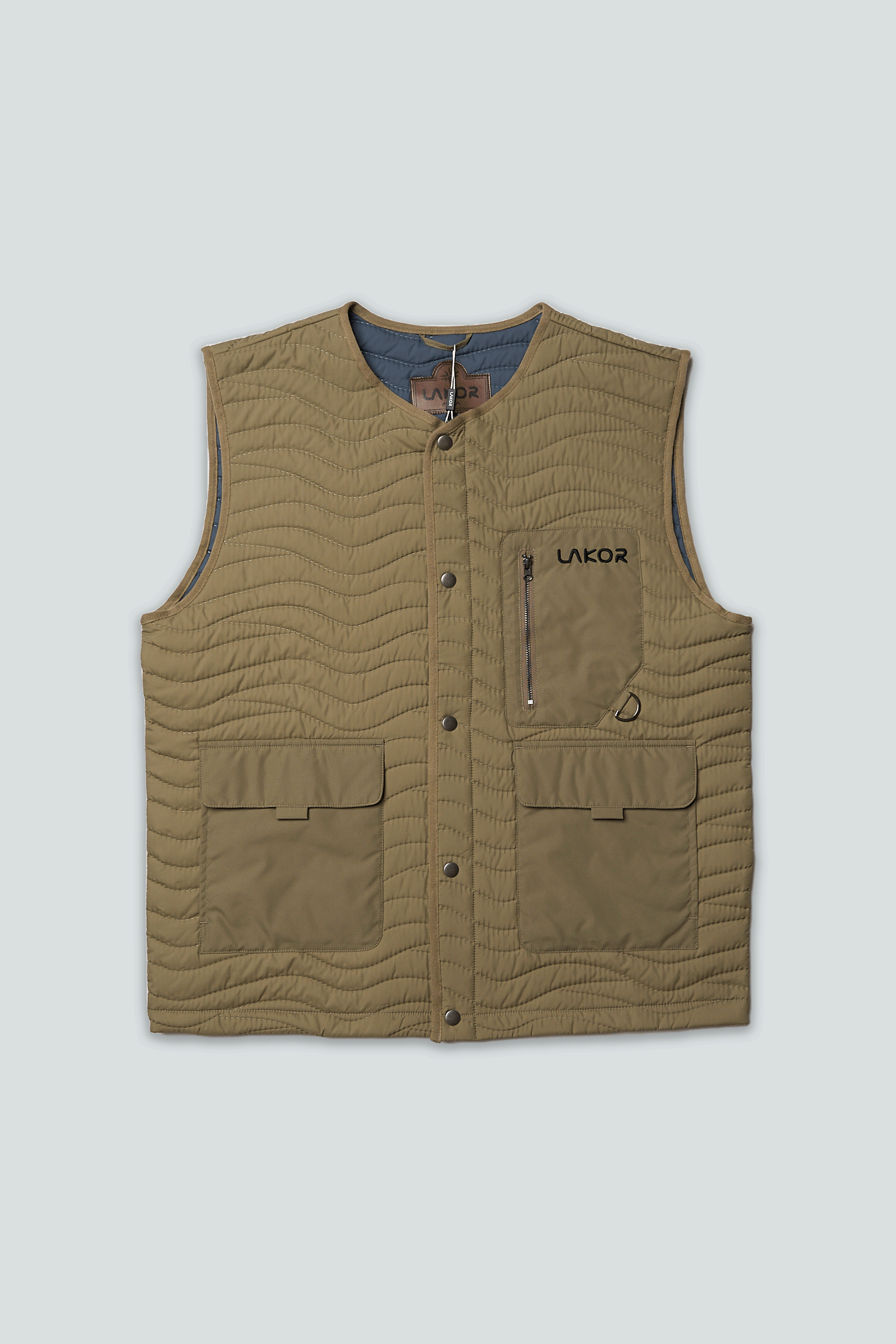 Seaway Quilted Vest (Fallen Rock)