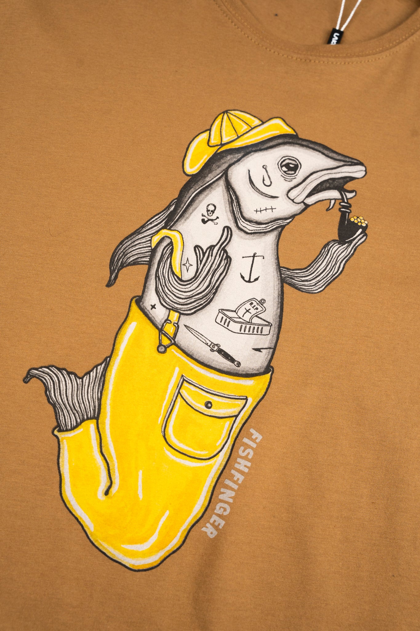 Fishfinger T-shirt (Rubber)