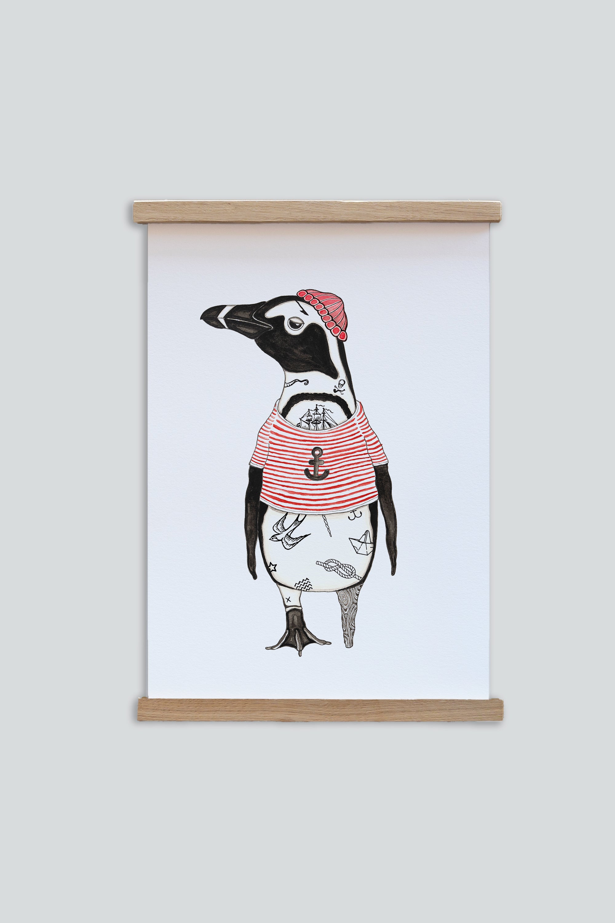 African Penguin Poster