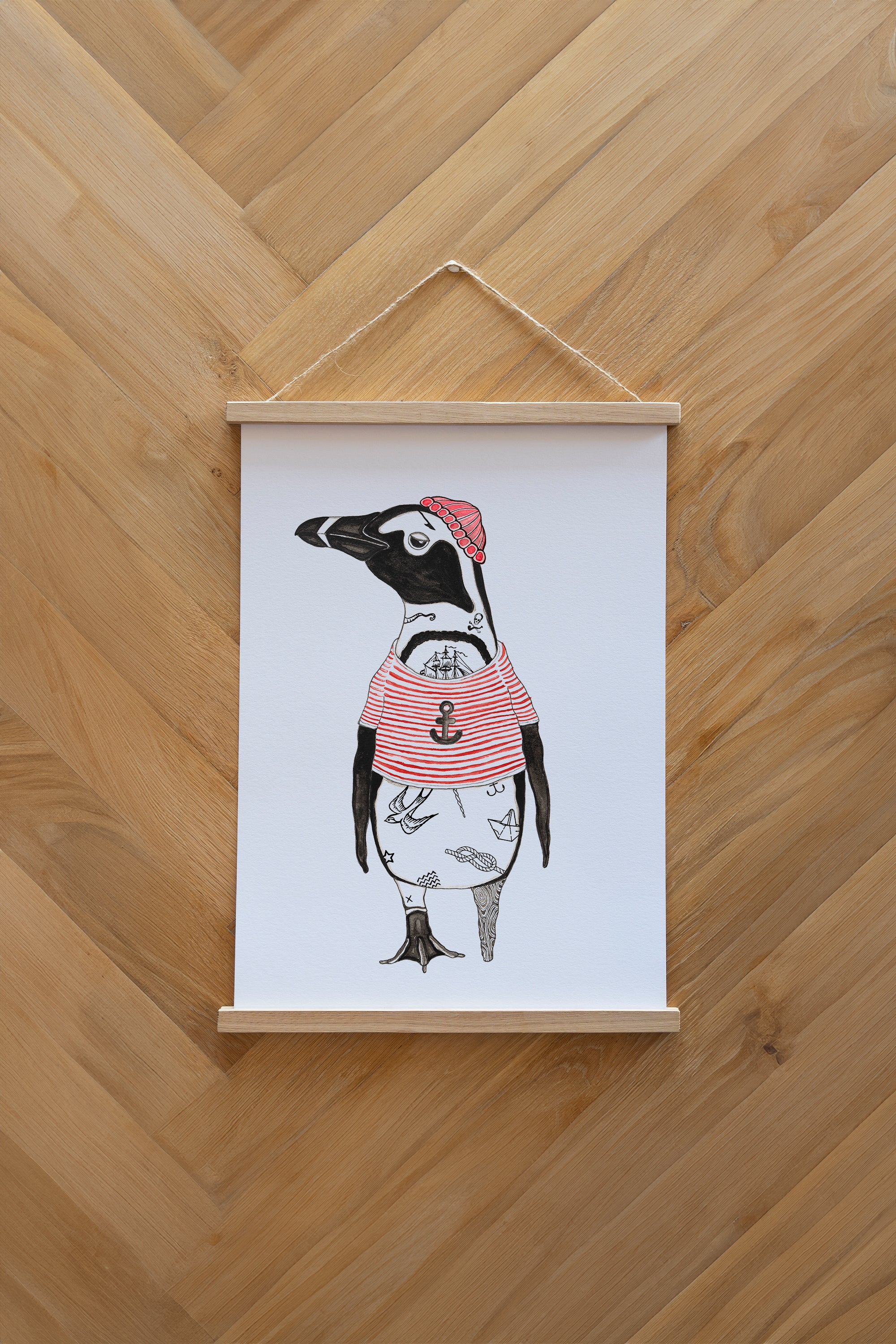 African Penguin Poster