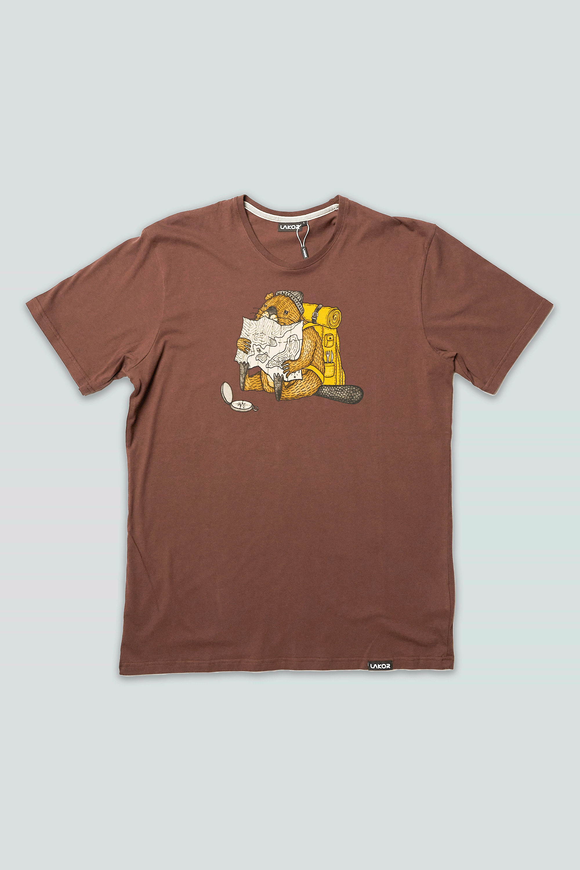 Beaver Break T-shirt (Chicory Coffee)