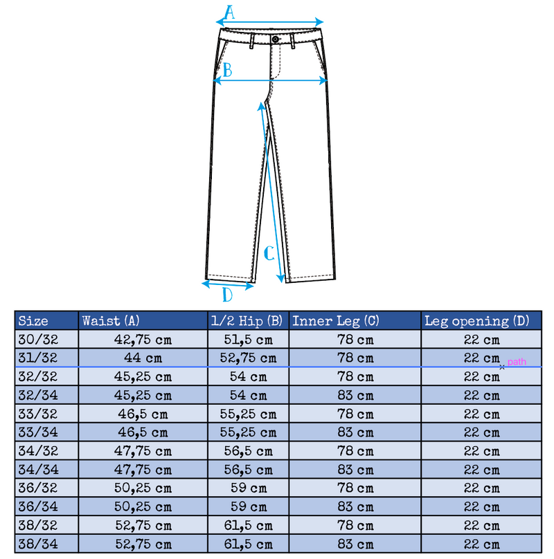 Size guide image