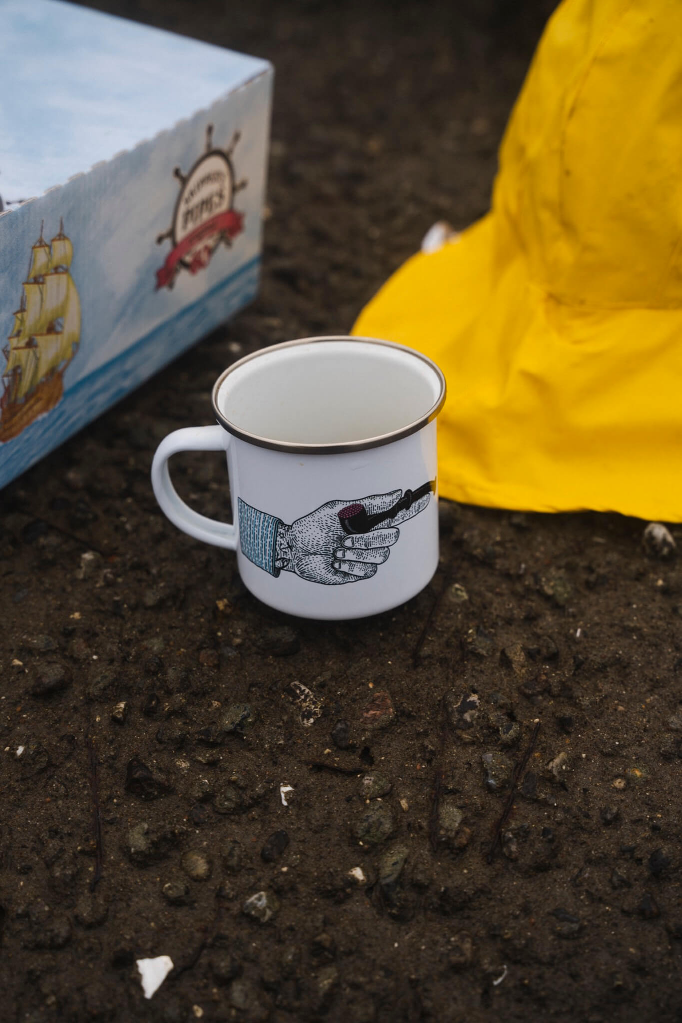 Skipper's Anniversary Enamel Mug