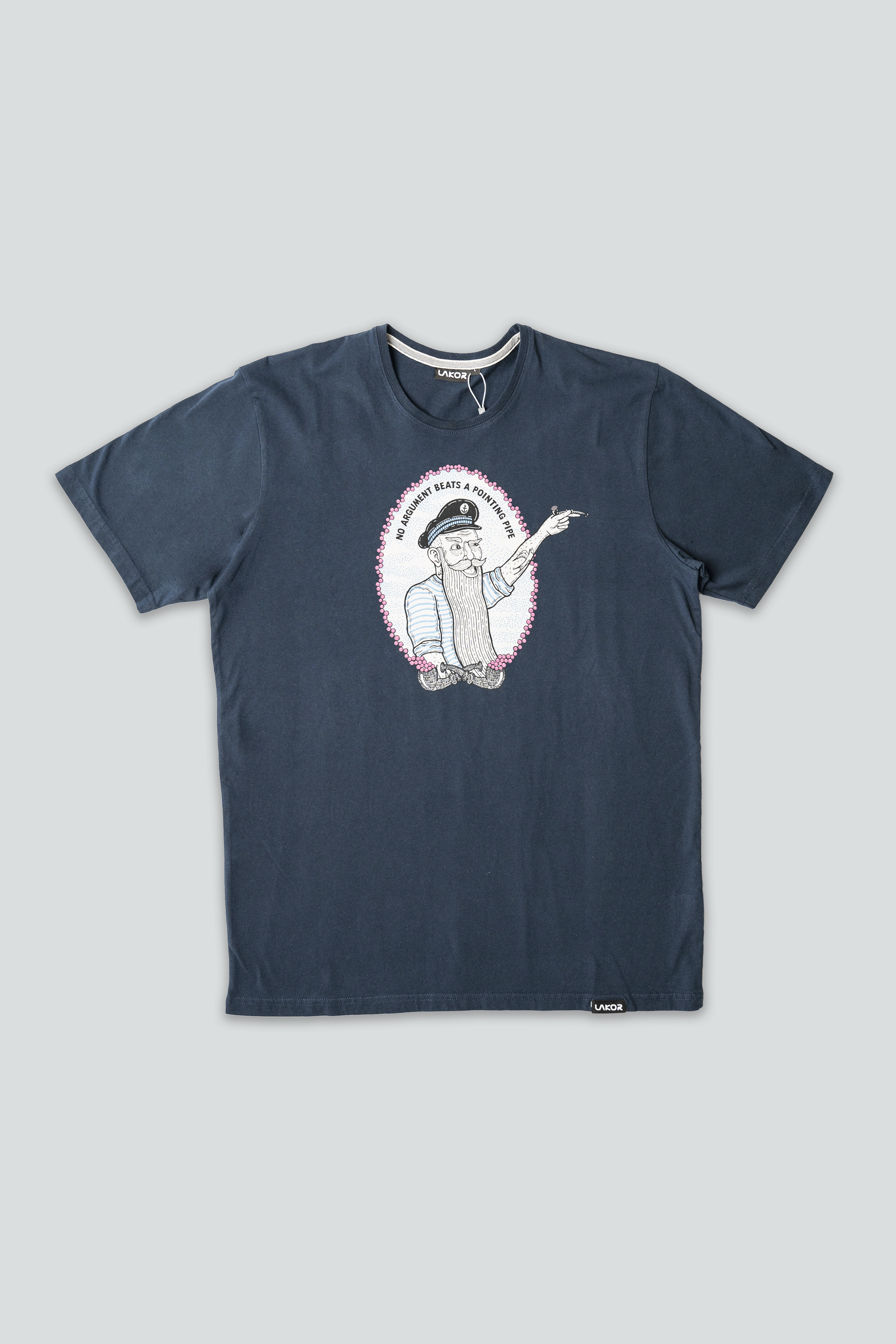 End of Discussion T-shirt (Blueberry)