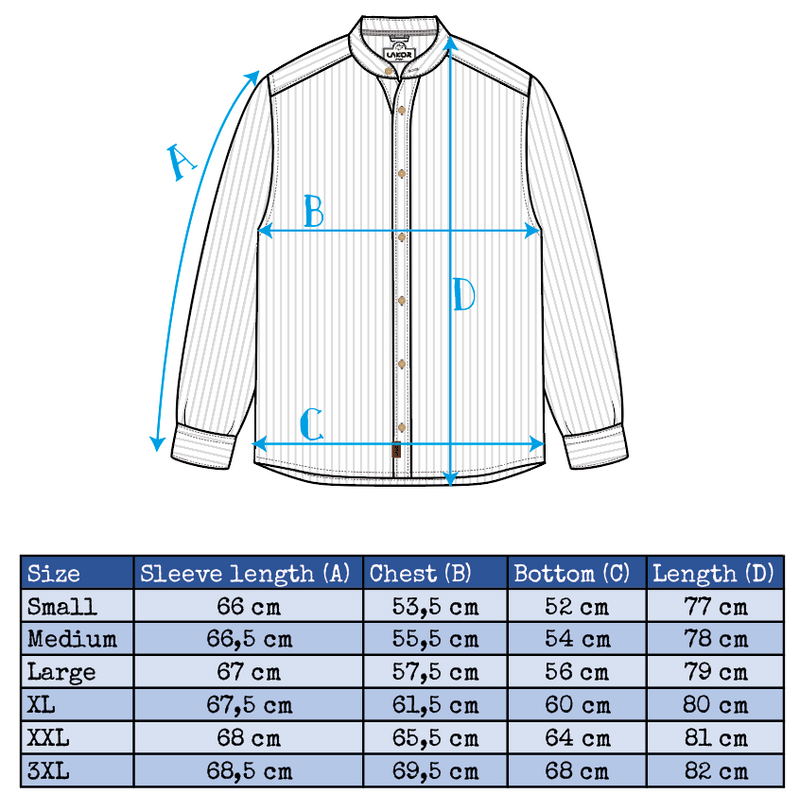 Size guide image