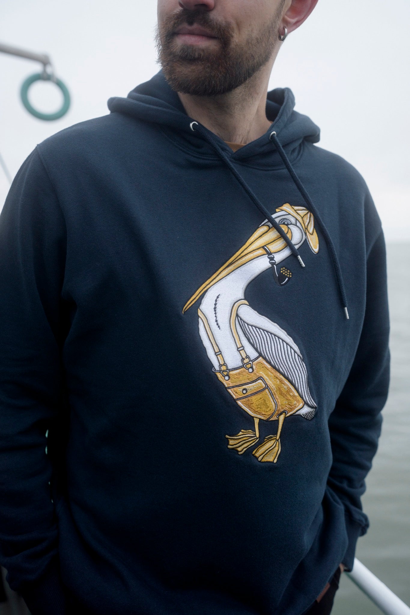 Pier Pelican Hoodie