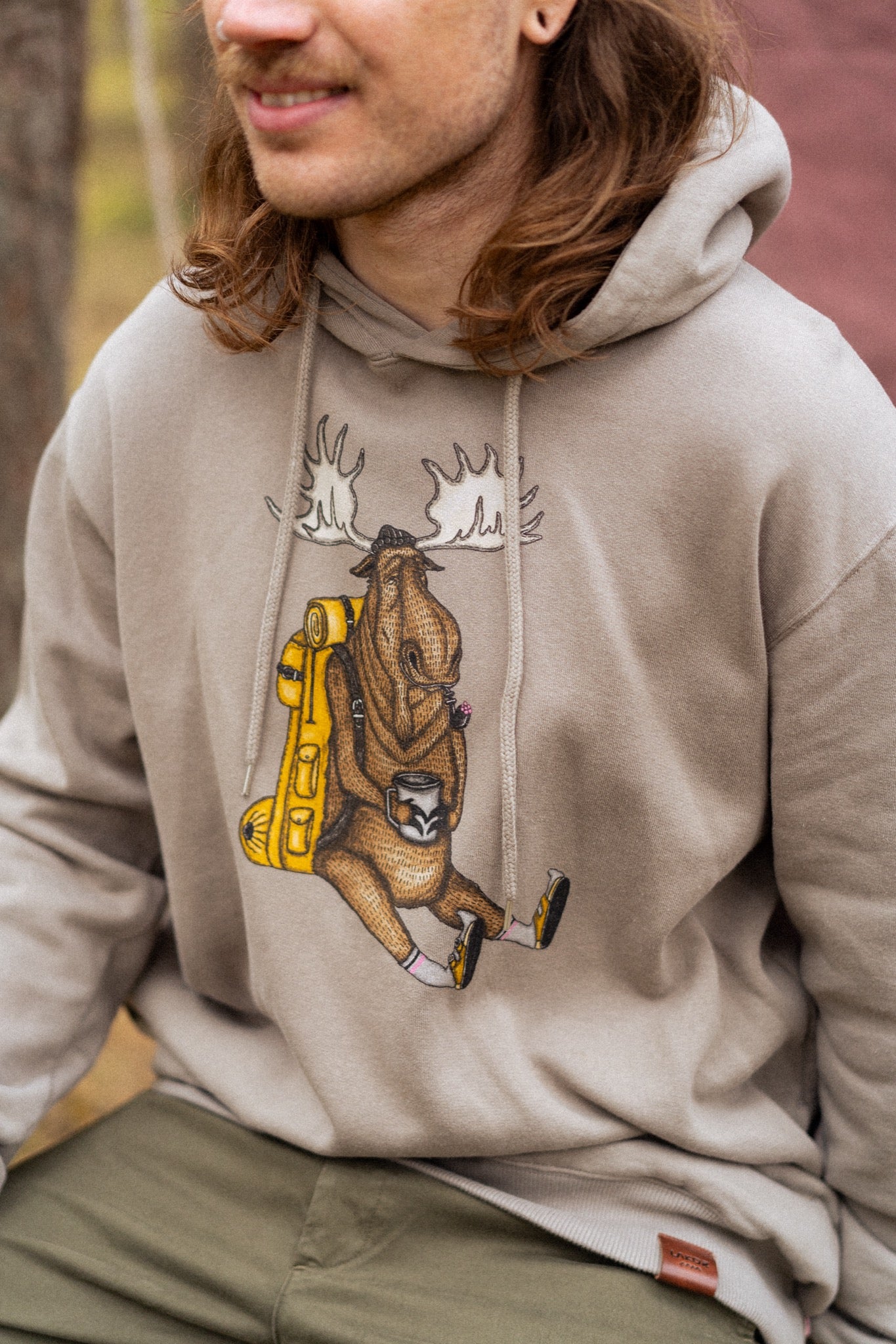 Snooze Moose Hoodie