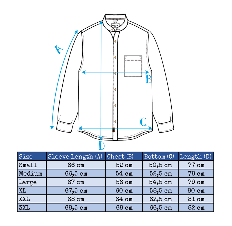 Size guide image