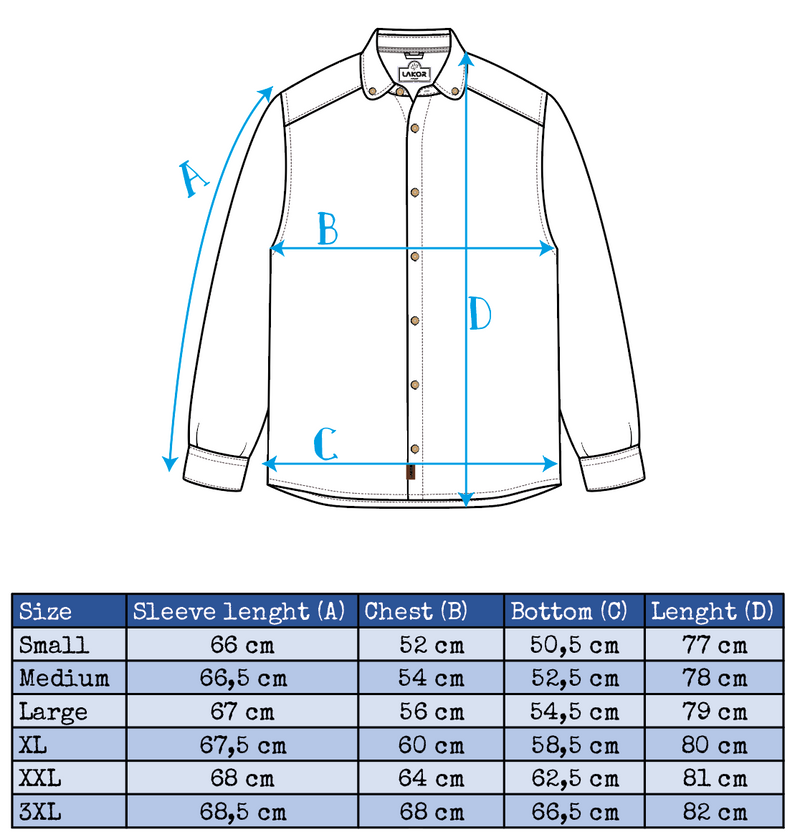 Size guide image