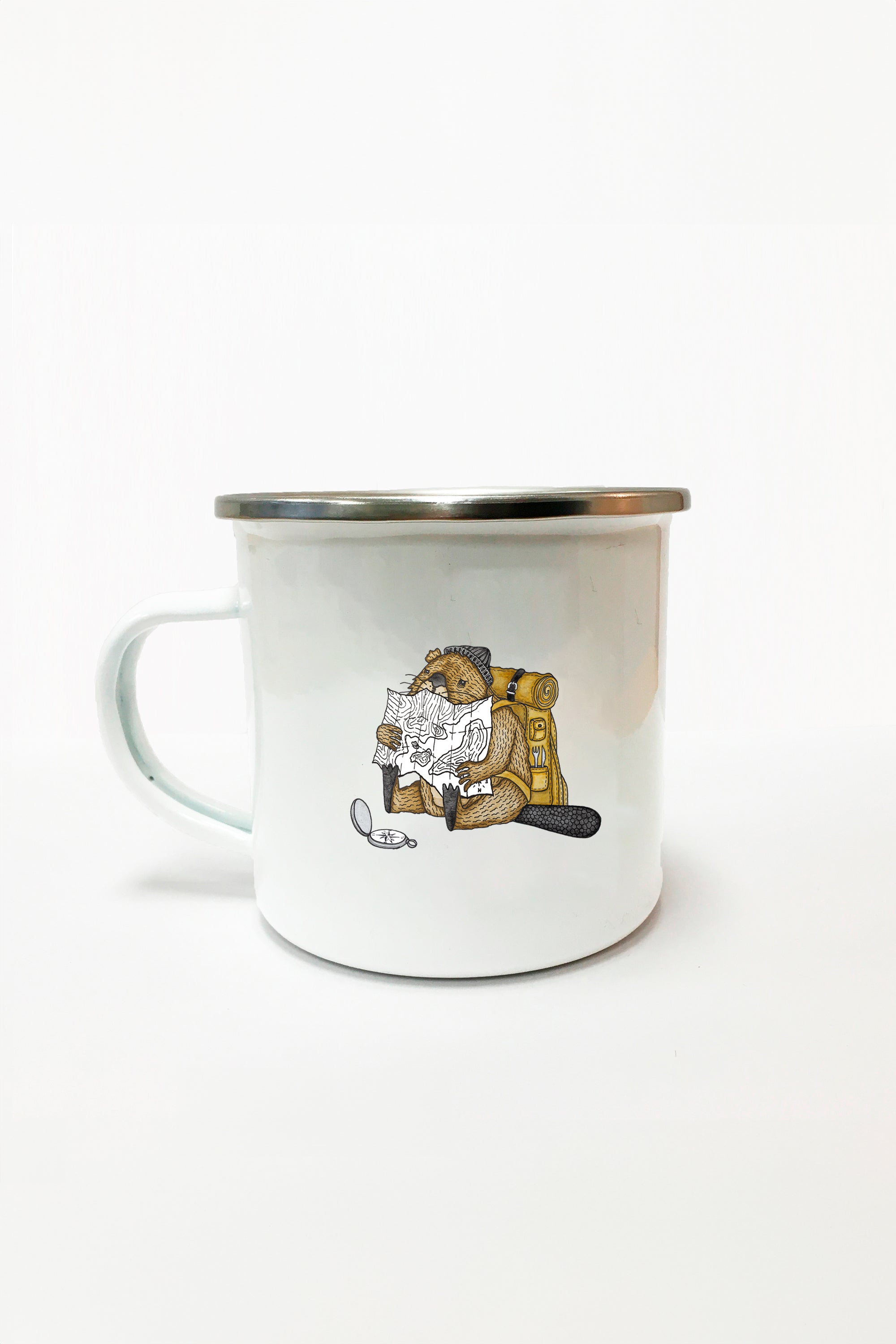 Rodents Roadmap Enamel cup