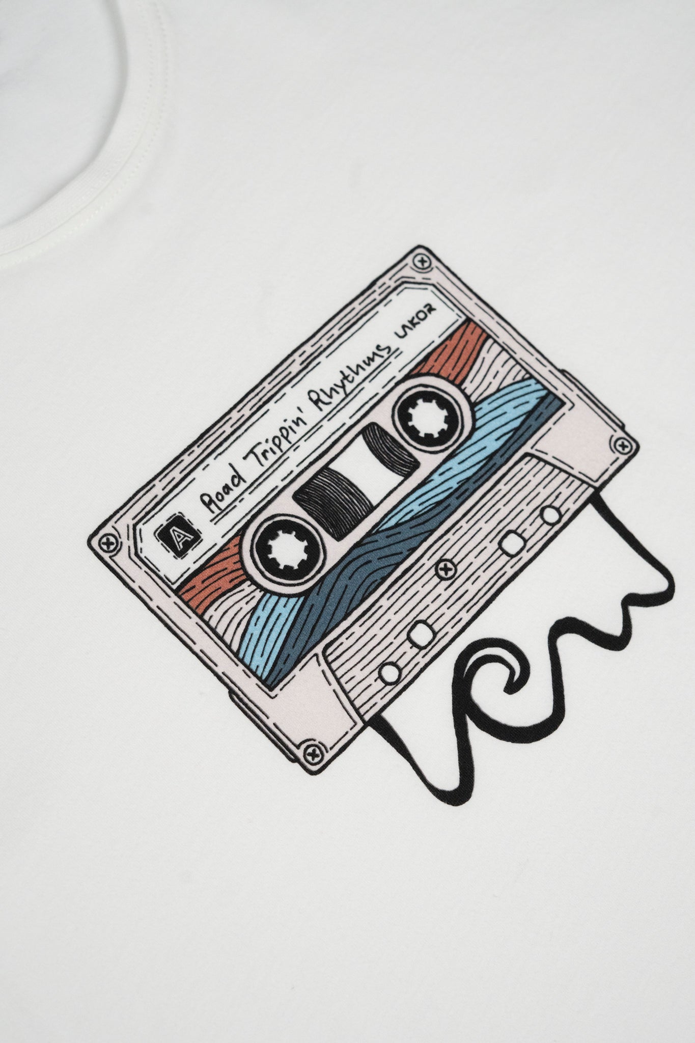 Road Trippin Rhythms T-shirt (Starwhite)