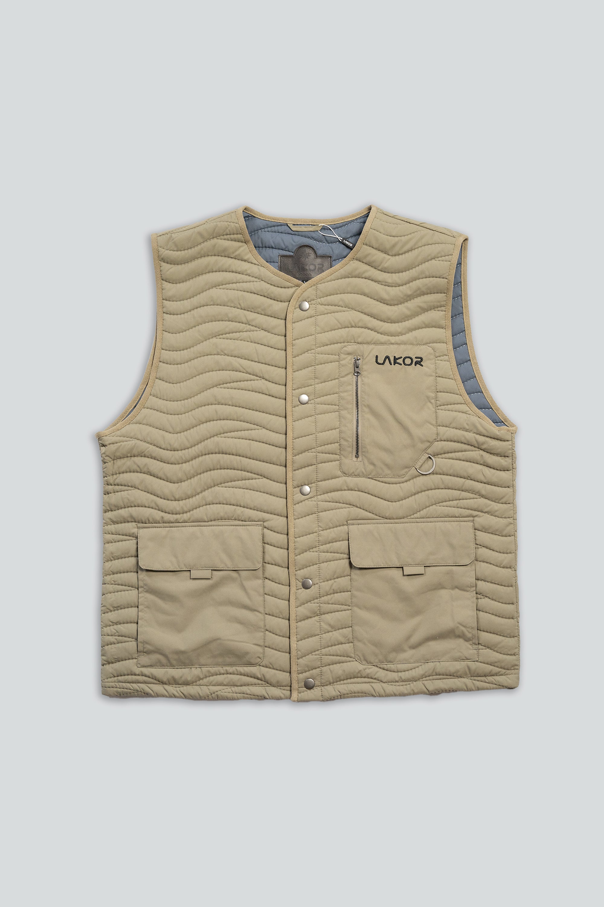 Seaway Quilted Vest (Fallen Rock)