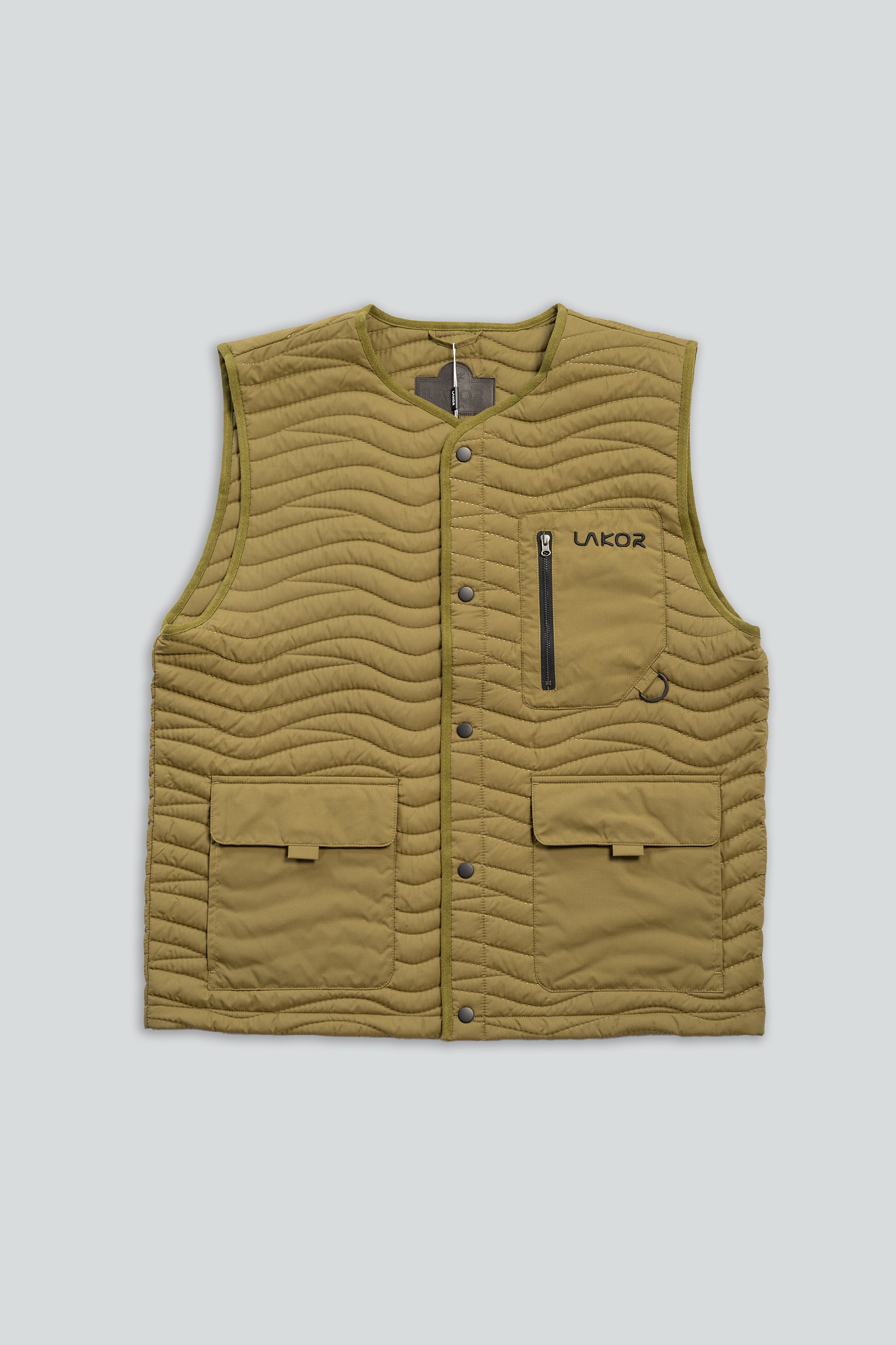 Seaway Quilted Vest (Fir Green)