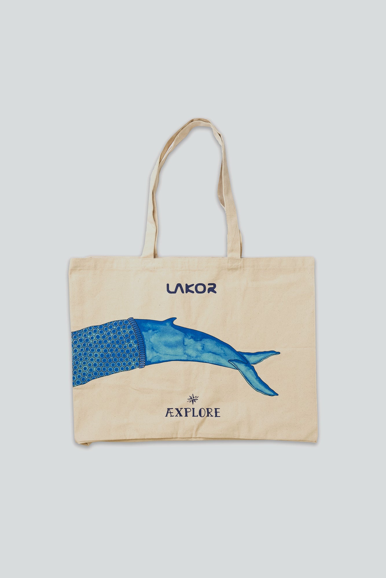 Tote bag Whale