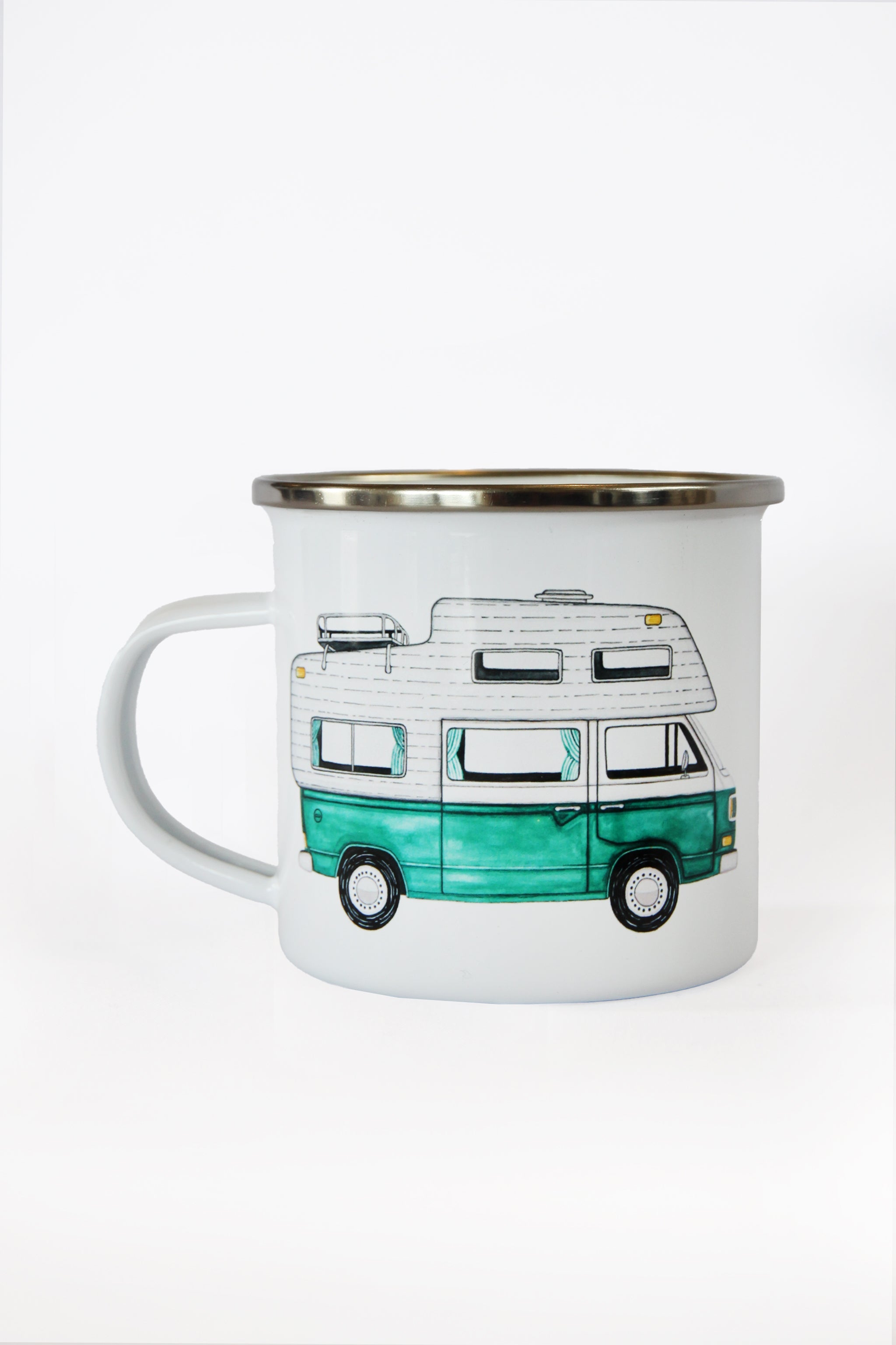 Forest Camper Enamel Mug