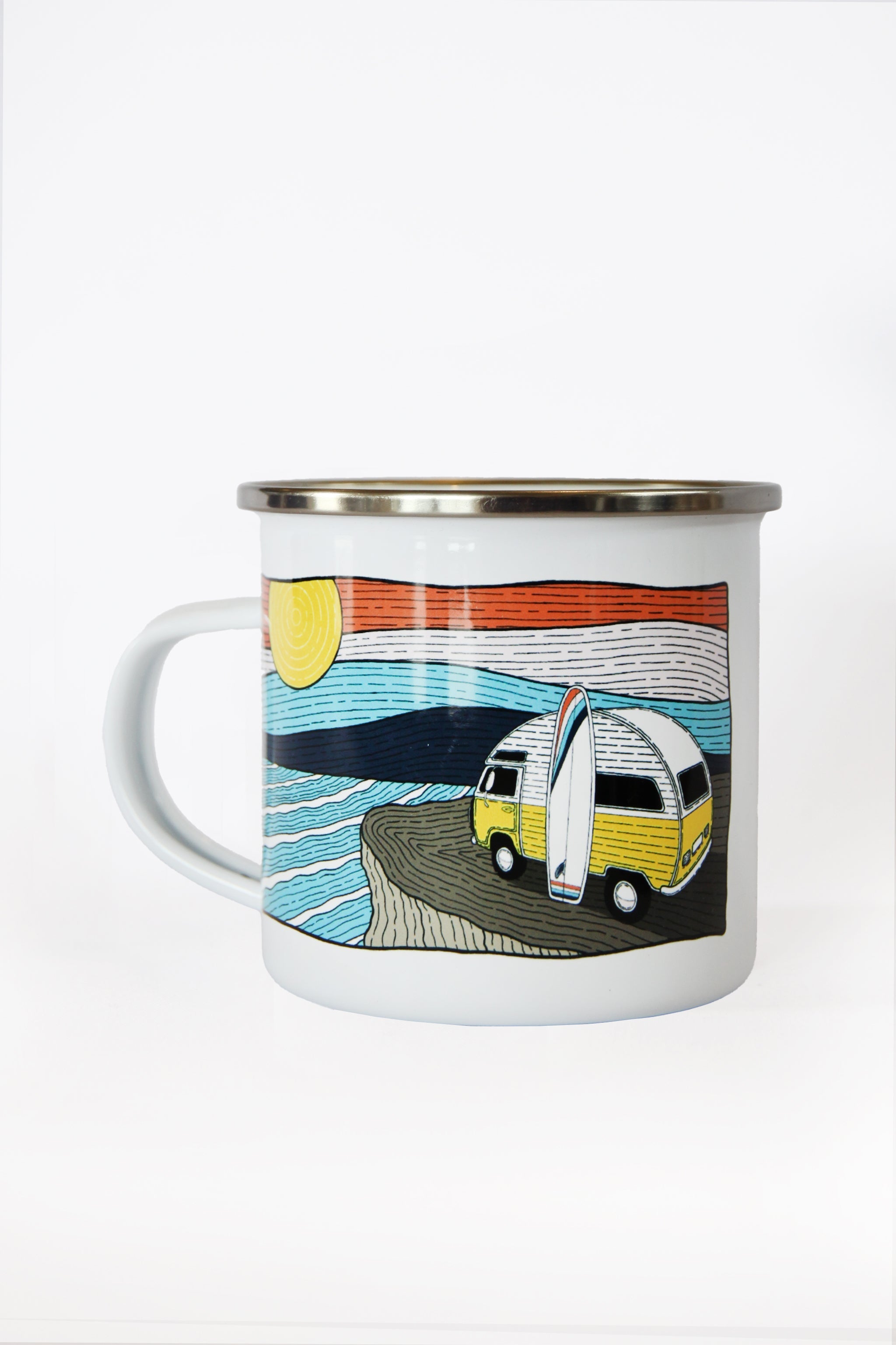 Trippin' Enamel Mug