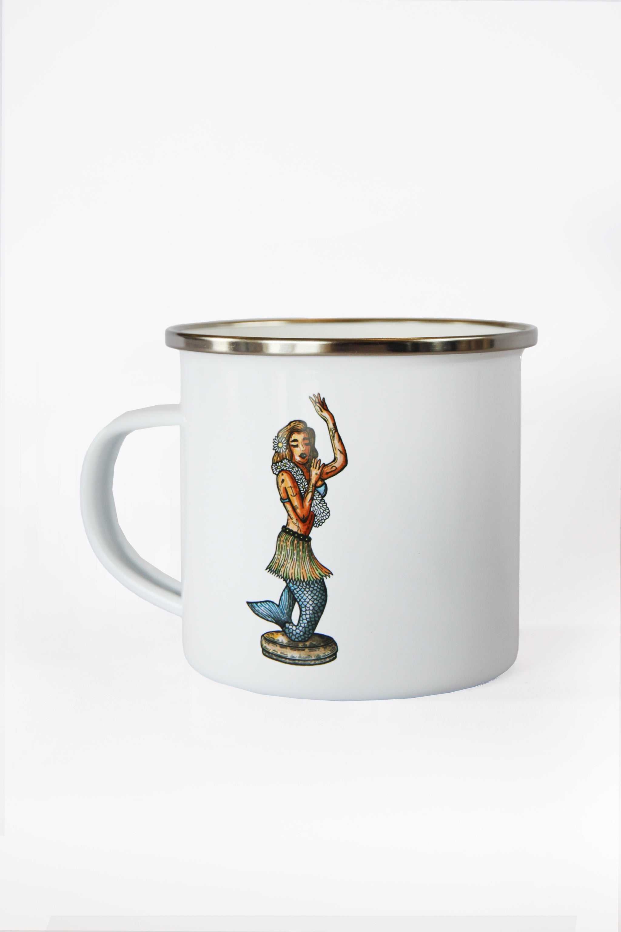 Dashboard Hula Enamel Mug