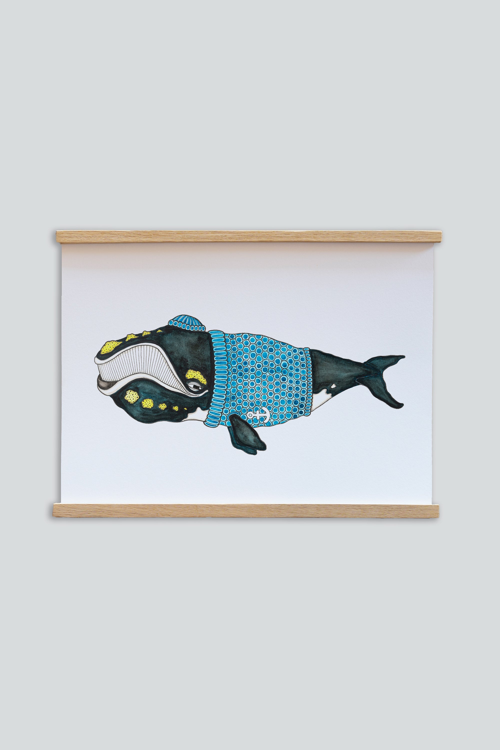 Northern Right Whale Poster