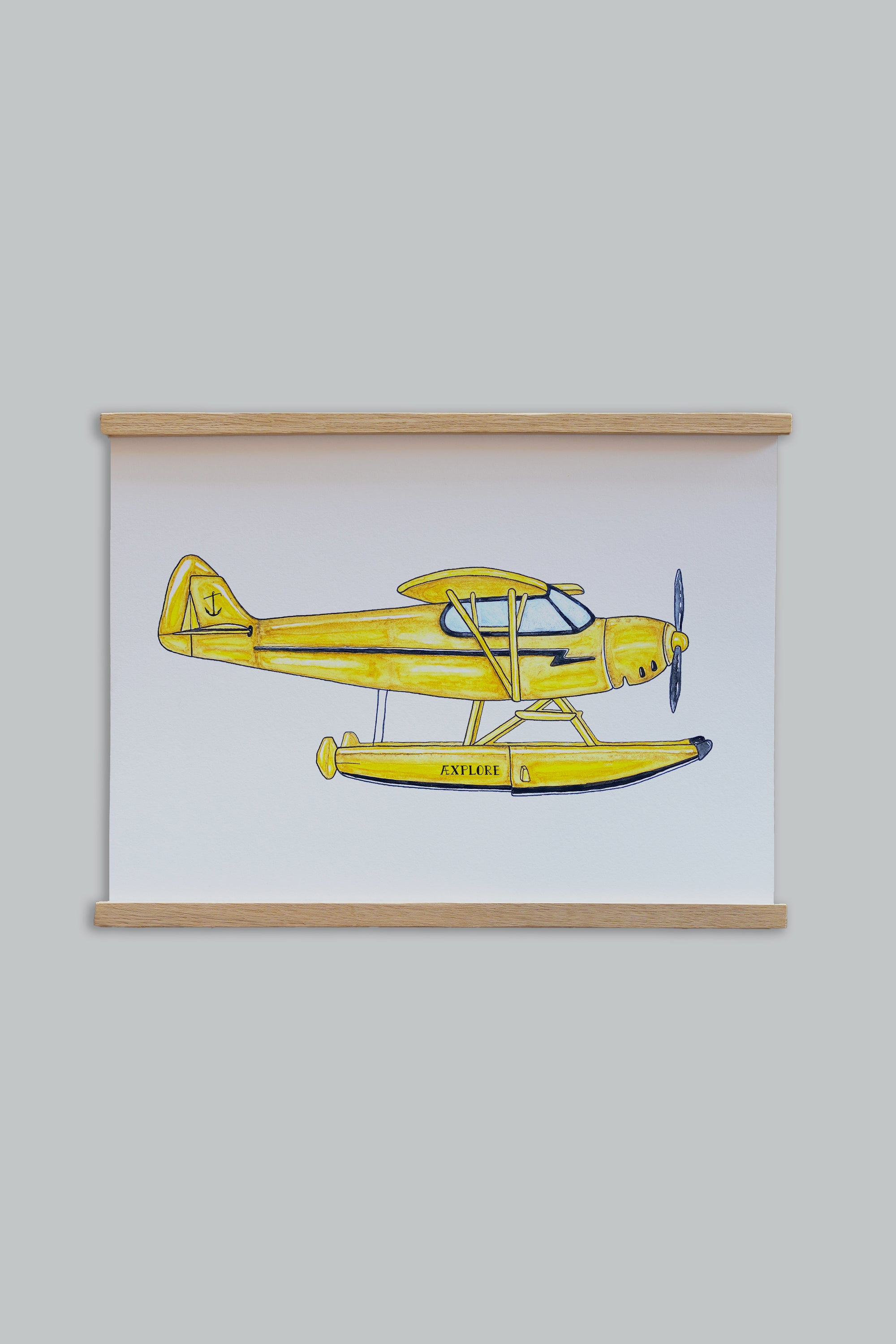 Waterplane Poster