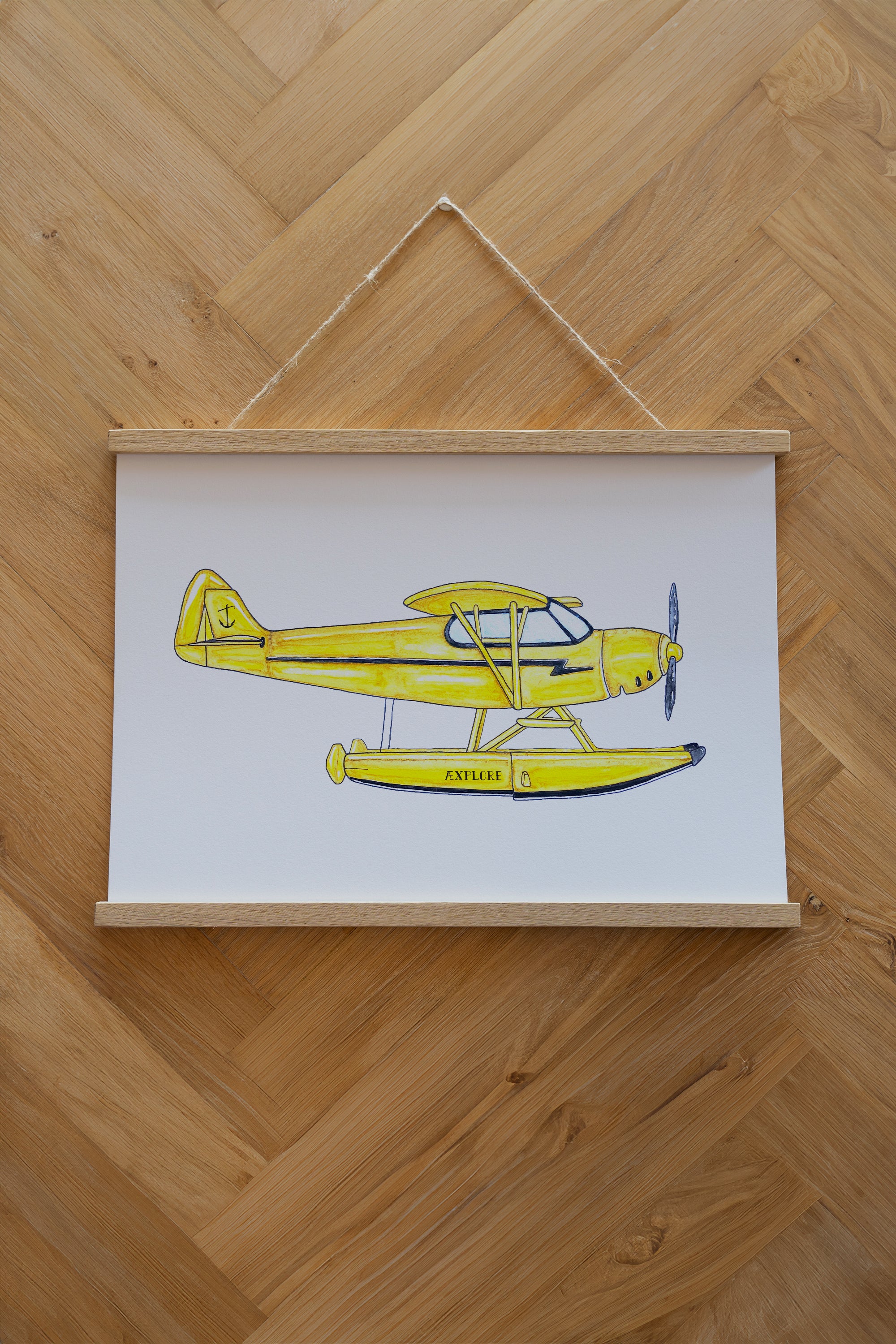 Waterplane Poster